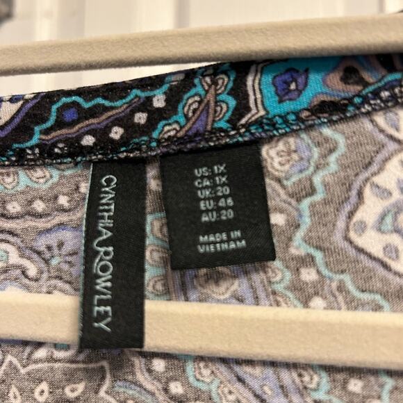 Cynthia Rowley Plus Size Tunic - Picture 3 of 3